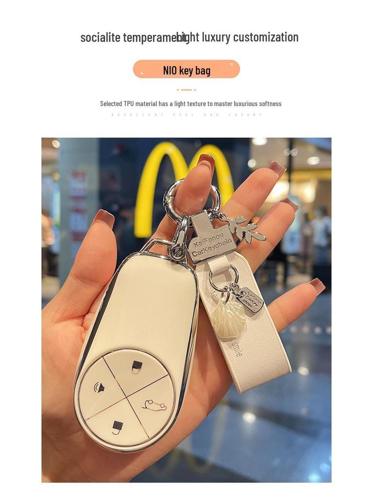Women's High-End Key Case for NIO ES6, ET7, ES8, EC6 New Energy 2021 Models