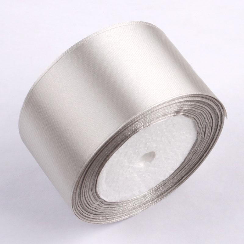 5cm Wide Handmade White Satin Silk Cloth Strips for Rose Flower Craft and Gift Wrapping