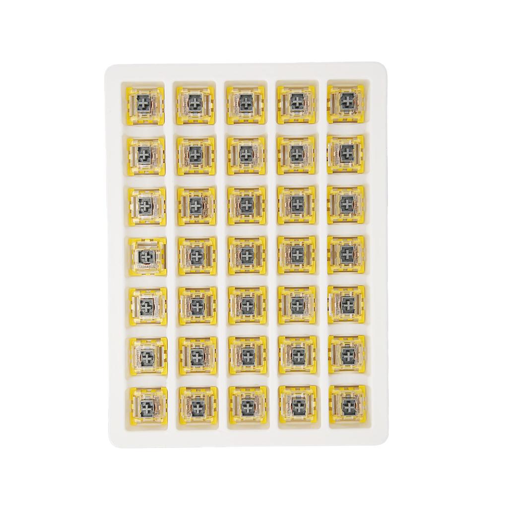 35 ks Mechanický spínač klávesnice Lineární Prachotěsný Tichý Dlouhá životnost DIY Spínač klávesnice s