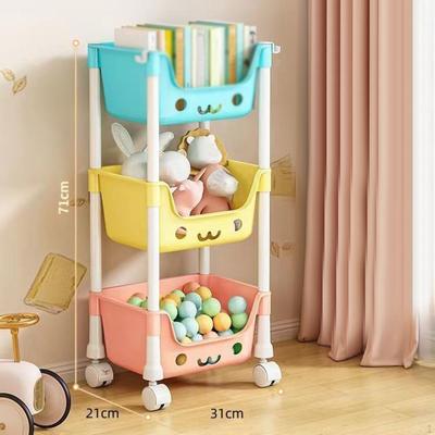 Carrello a 3 Piani per Stoccaggio e Organizzazione in Cucina