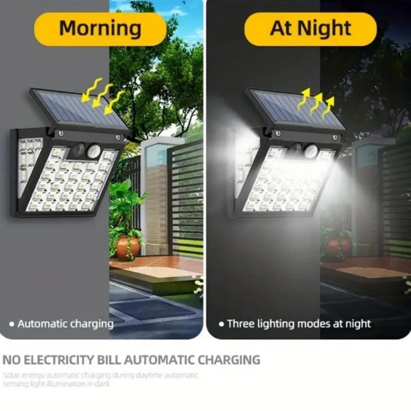 Human Body Automatic Induction Night Light Solar Charging Garden Outdoor Small Wall Lamp Lighting Waterproof Grade Street Lamp