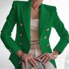 Women's 2025 Autumn/Winter Solid Color Fashion Casual Short Suit Jacket