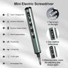Precyzyjny elektryczny zestaw wkrętaków 68 w 1 Bezprzewodowy 64 Precyzyjne bity wiertarskie S2 5 Ustawień momentu obrotowego LED Ręczny zestaw narzędzi do napraw