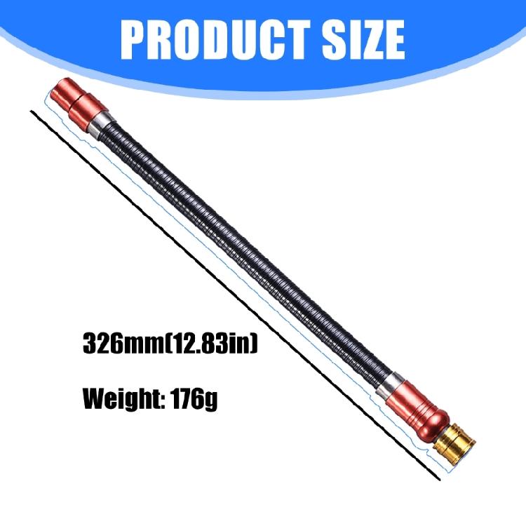 180 Degree Angled Drill Bit Extension Double Direction Hex Shanks Bit Holders Featuring Reinforced Locking Collar Design