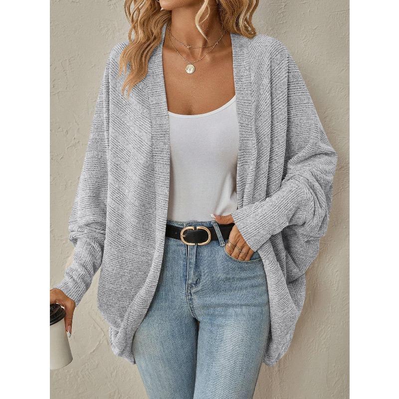 BITCED Damen Vintage Casual Einfarbig Druck Herbst Winter Langarm Jacken & Mäntel