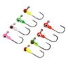 50PCS 2cm 1g Durable Metal Fishing Hooks with Sharp Barb Hook Fishers Accessory