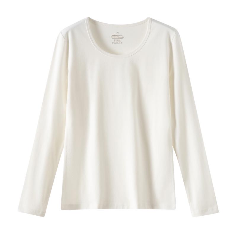 

Женский тонкий топ из чистого хлопка - однотонный свитер-рубашка на осень/весну 2XL