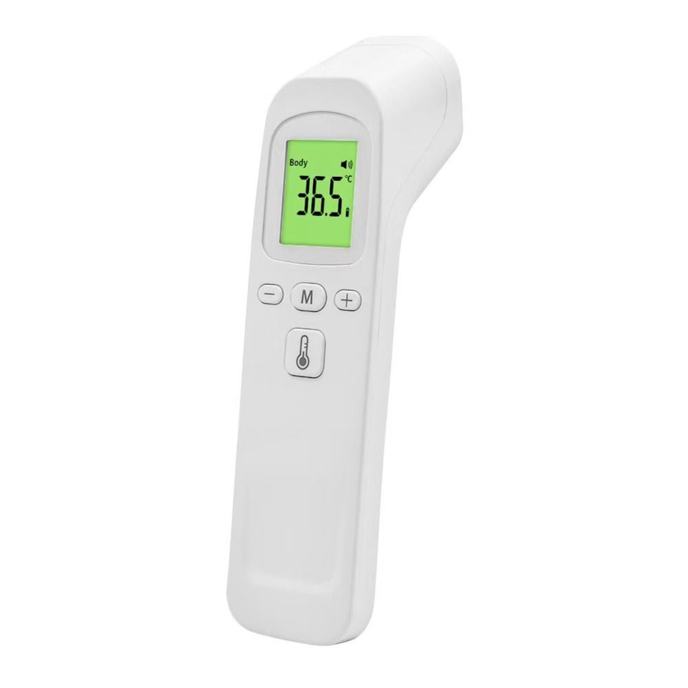 Precision Digital Infrared Thermometer Portable Handheld Pyrometer IR Thermometer  Forehead/Body