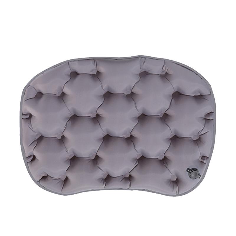 Cojín de Asiento Inflable Portátil Ligero para Acampar - Impermeable, Plegable, Duradero y Cómodo para Sentarse a Largo Plazo