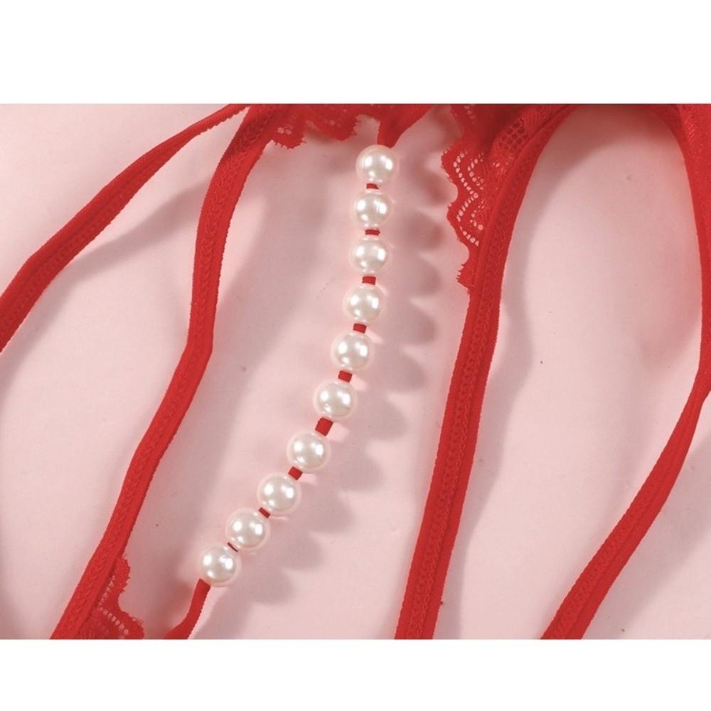 Low-waist Lace Seamless Panties Open Crotch Women's Thong Comfortable Mesh Lace Briefs  Female