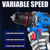 Cordless Power Wrench Electric Drill Combo Kit Handheld Small Pistol Drill Multi-function Electric Screwdriver Auto Repair Tools