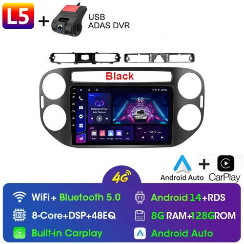 Fortress 9"Car Android 12 For VW Volkswagen Tiguan 1 NF 2006-2016 2Din Car Radio Multimedia Video Player GPS Stereo Navi CarPlay