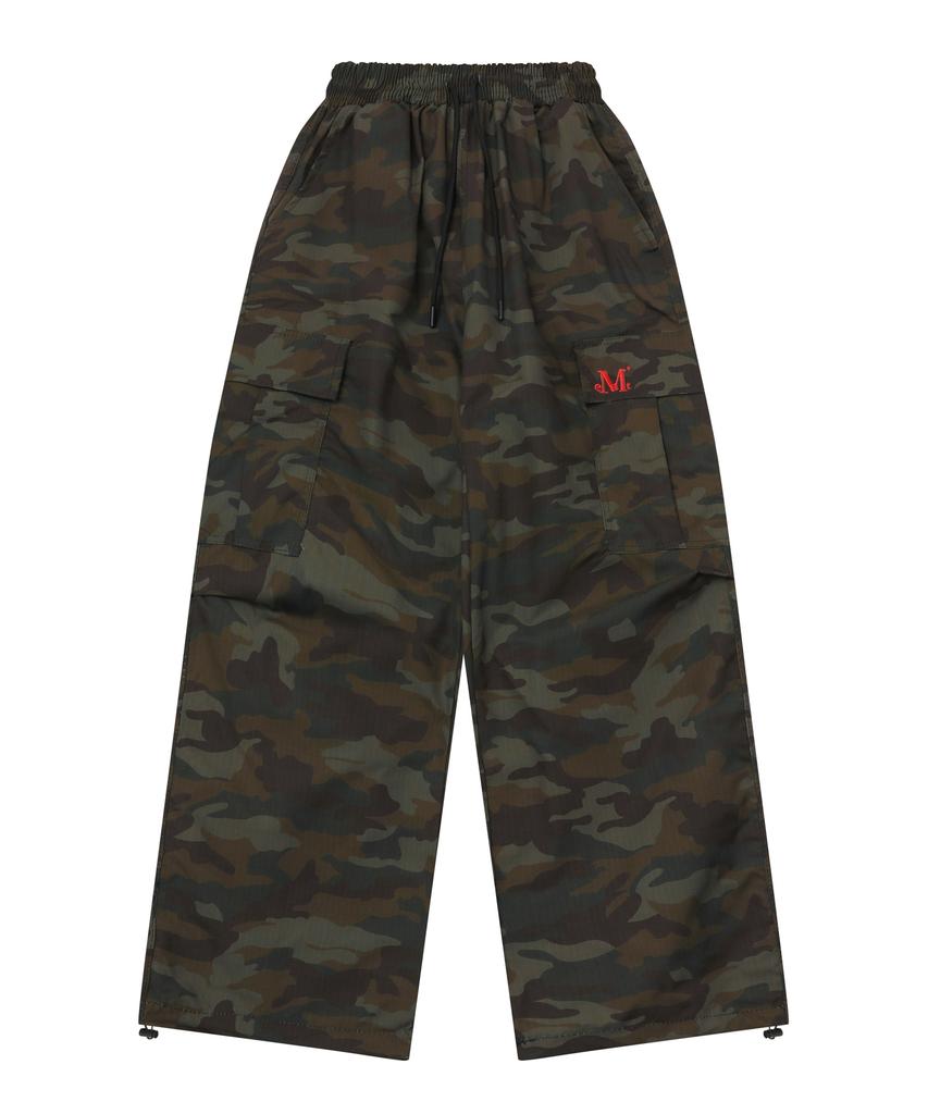 MUCENT Creep Camo Poly Cargo Pants Unisex (2 Colors)
