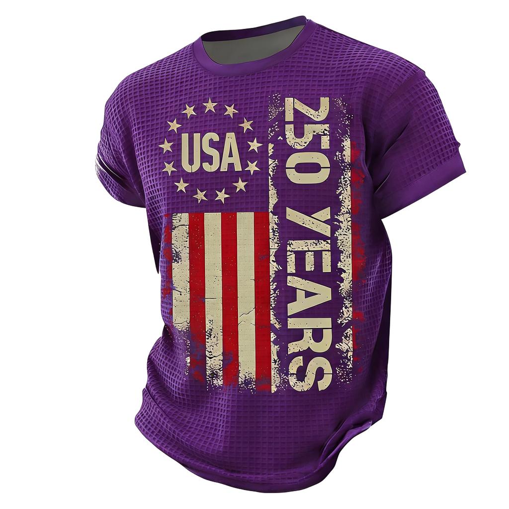 Men's Summer Print Short Sleeve Shirt Men's Casual Fashion Shirt