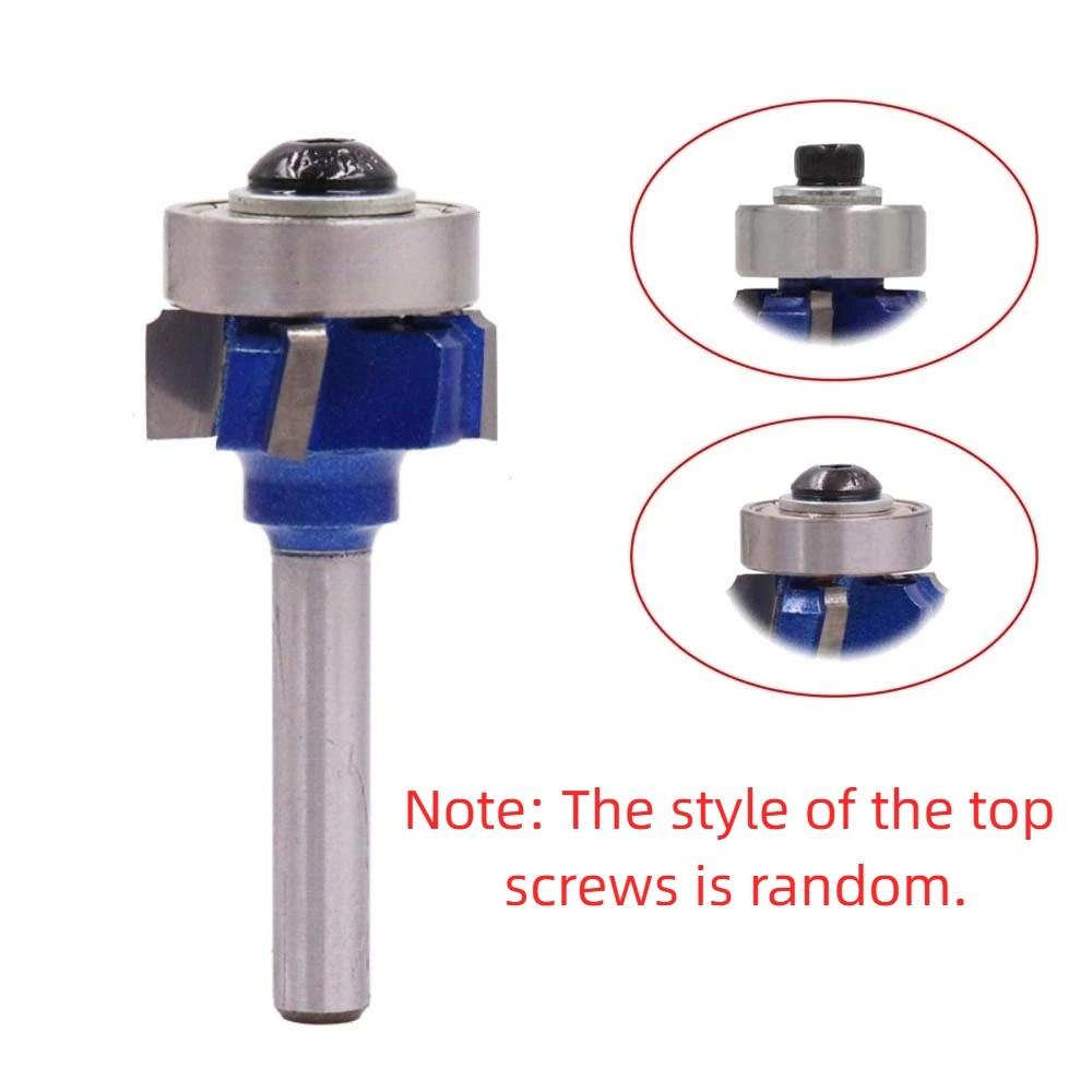R1 R2 R3 Woodworking Milling Cutter 6.35mm Shank Classical Cutter Bit Round Router Bit  Furniture