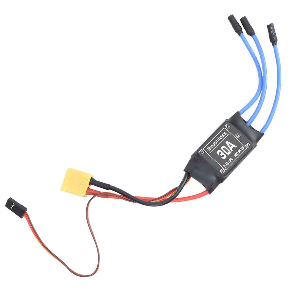 30A Brushless ESC XT60 Electronic Speed Controller for RC Remote Control Drone Helicopter FPV