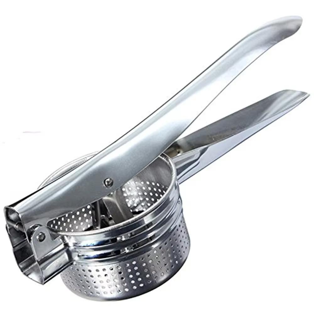 Stainless Steel Potato Ricer Masher Fruit Vegetable Press Juicer Crusher Squeezer Household Kitchen Cooking Tools
