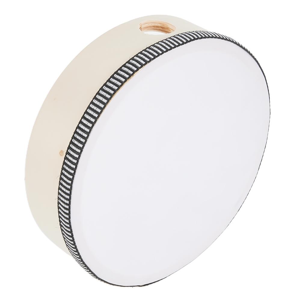 Interactive Wooden Frame Tambourine for Children Tap and Play Along