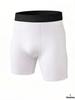 Men’s Quick-Dry Black 4-Point Sports Shorts for Basketball, Fitness, Yoga, Running, and Cycling
