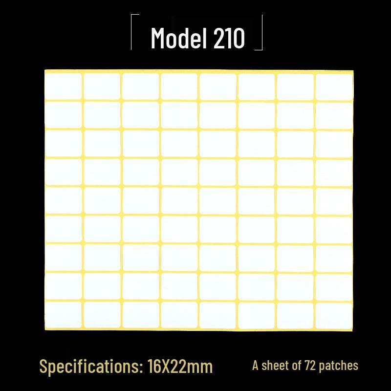 Adhesive Memo and Name Sticker Labels