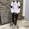 Men's Trendy Spring & Autumn Sports Suit - Casual Korean-Style Jacket & Sweater