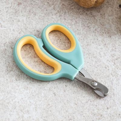 [Pet] Grip Type Claw Scissors Green