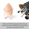 ABWR-Makeup Puff Rack Sponge Holder Beauty Makeup Powder Puff Blender Storage Rack Sponge Drying Stand Holder