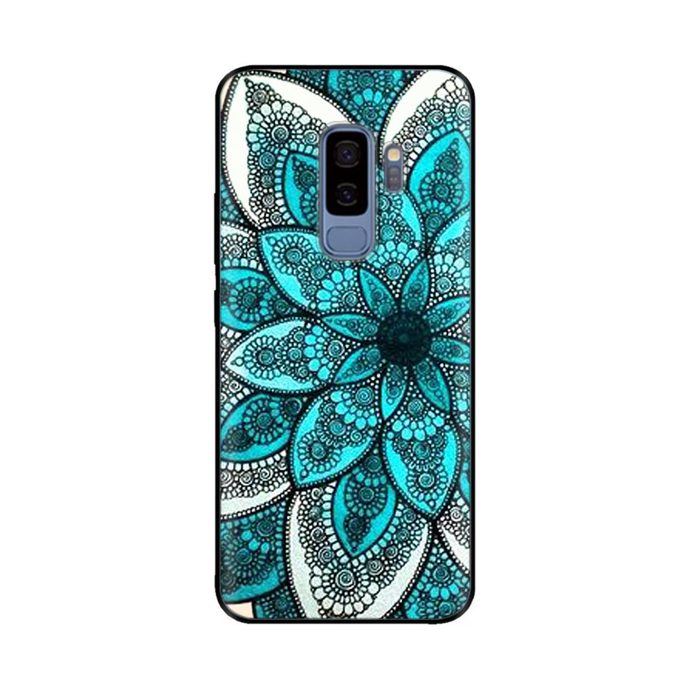 For Samsung Galaxy S9 Case Mobile Phone TPU Silicone Protective Cover for Samsung S9 Plus S9+ S 9 Back Cover Paintted Bumper