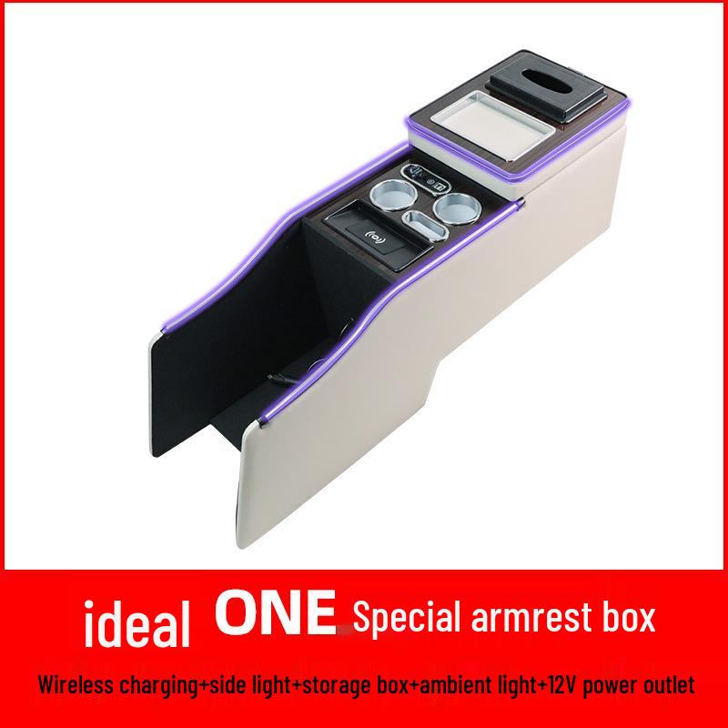 Ideal ONE Rear Armrest Box Center Console Storage Modification