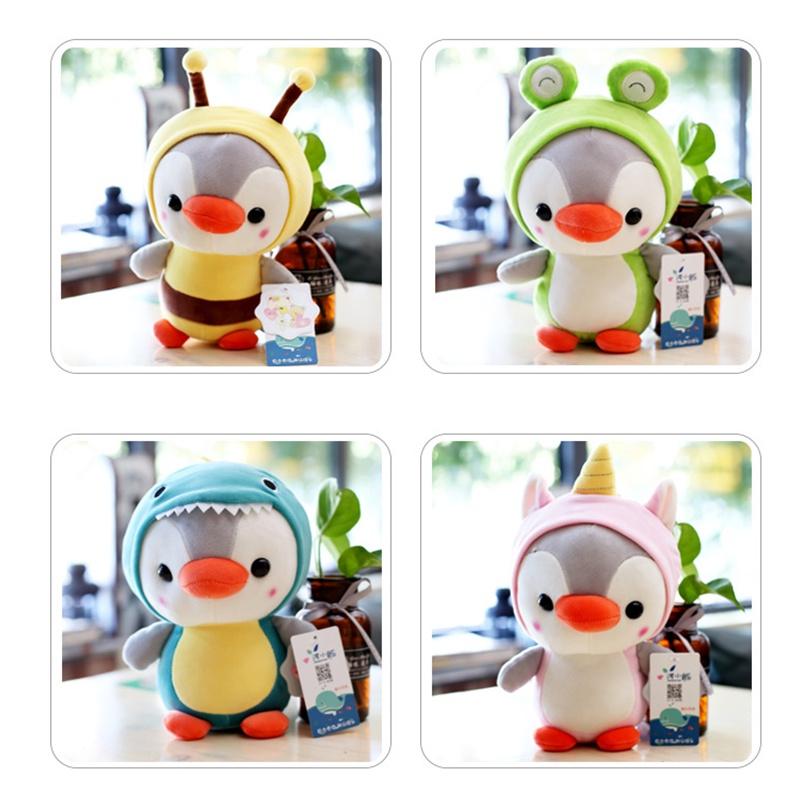 Little Penguin Transformed Plush Doll For Kids Adorable Room Decor And Snuggle Buddy