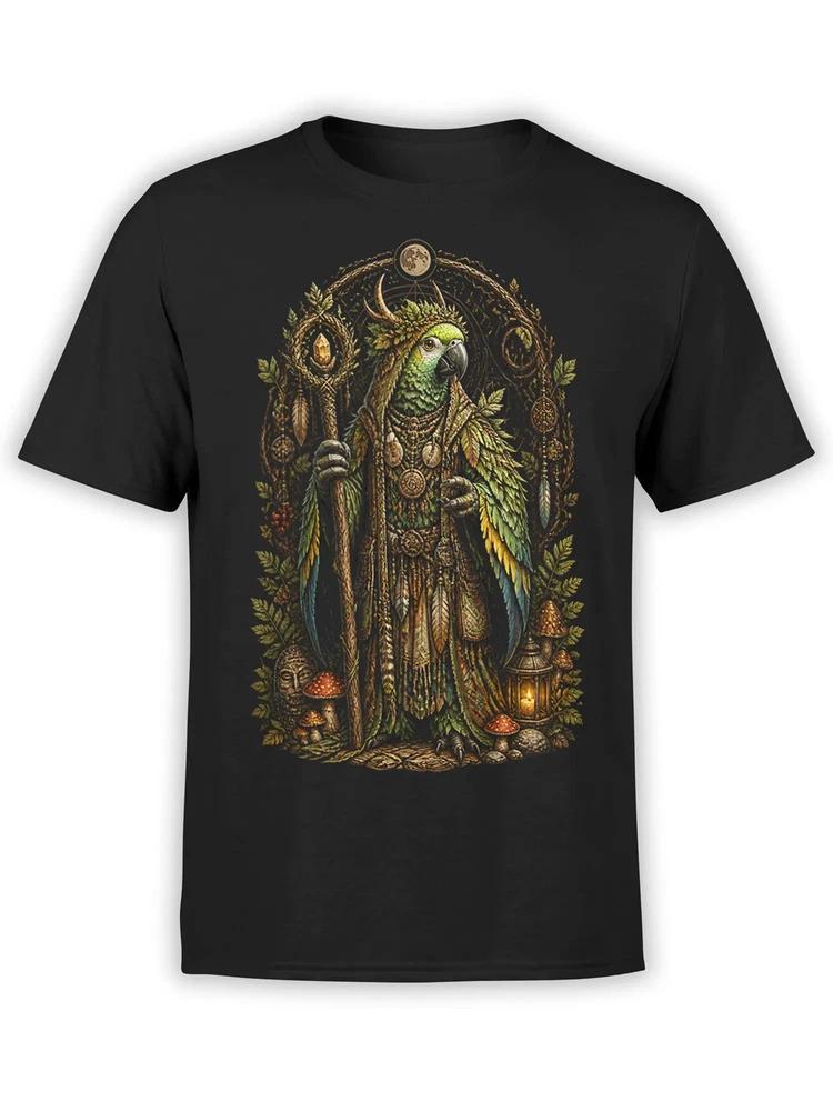 Forest Oracle Parrot TShirt Unisex S