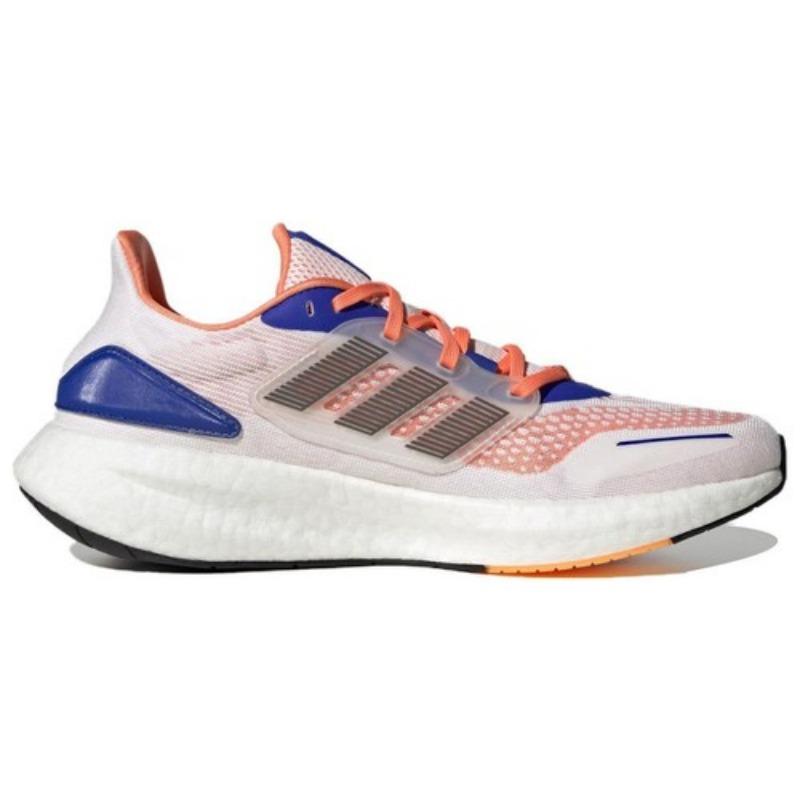 adidas PureBoost 22 Heat.RDY Niskie Biały Niebieski Pomarańczowy - GY4706