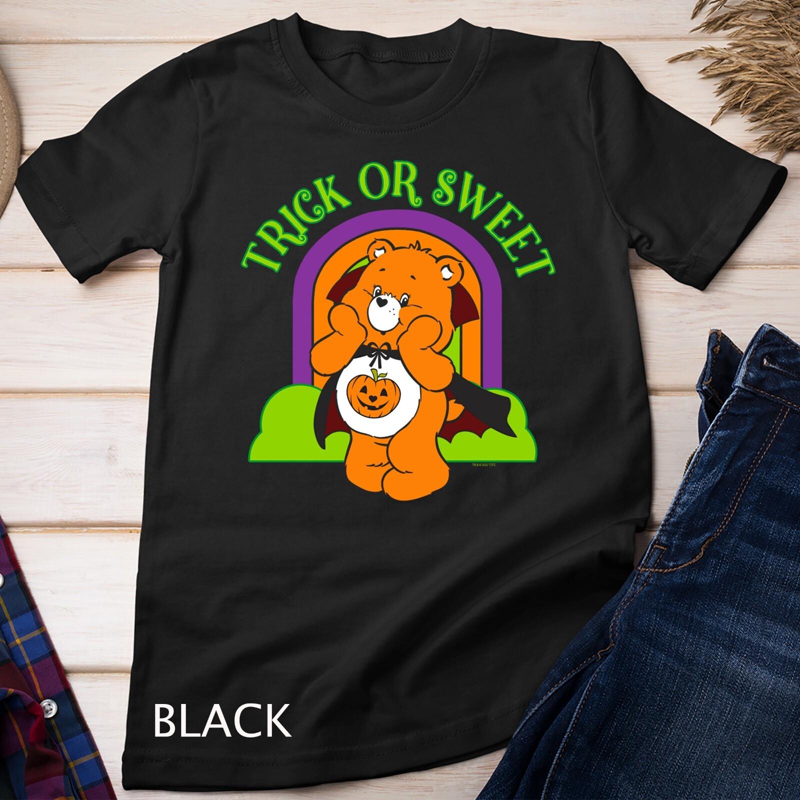 Care Bears Halloween Trick-or-Sweet Bear Poster Unisex T-Shirt Mens Womens Tees Top 4XL