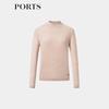 PORTS Women's 2023 Fall/Winter Solid Turtleneck Knit Sweater