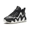 New Anta Back Wave 1.0 Cushioning Moisture Wicking High Top Casual Shoes Women's Black 922348904-2