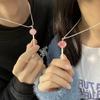 Girly Style J Simple Collarbone Chain Versatile Item Jewelry Cute Sweet, Candy Color Lollipop Pendant Necklace