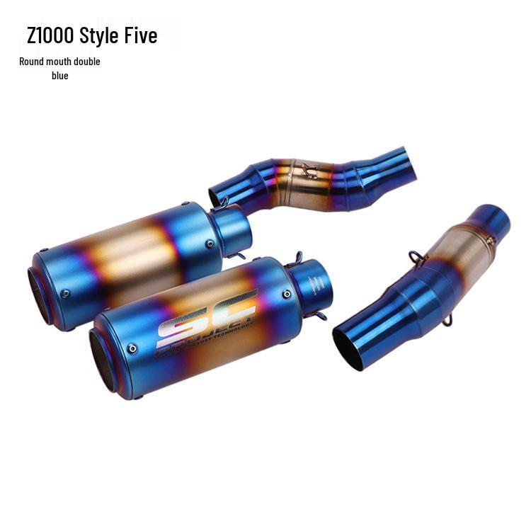 Compatible Exhaust Pipe for Kawasaki Ninja Z1000/Z1000SX (Years 2007-2020)