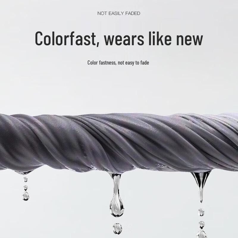 WEZHO Men's Ice Silk Quick-Dry Straight Leg Casual Pants