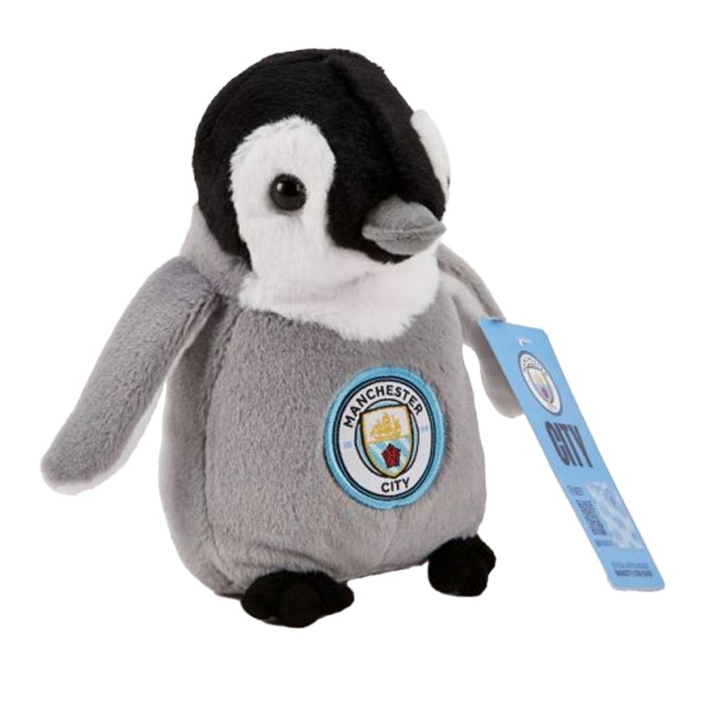 Manchester City FC Penguin Plush Toy