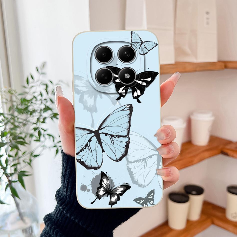 For Poco M8 Pro Case Cute Design Shockproof Phone Protector Soft Liquid Silicone High Quality Back Cover For Poco M 8 M8Pro Capa