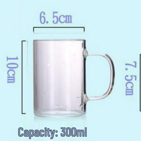 Large Capacity Glass Carafe Set for Hot & Cold Beverages
