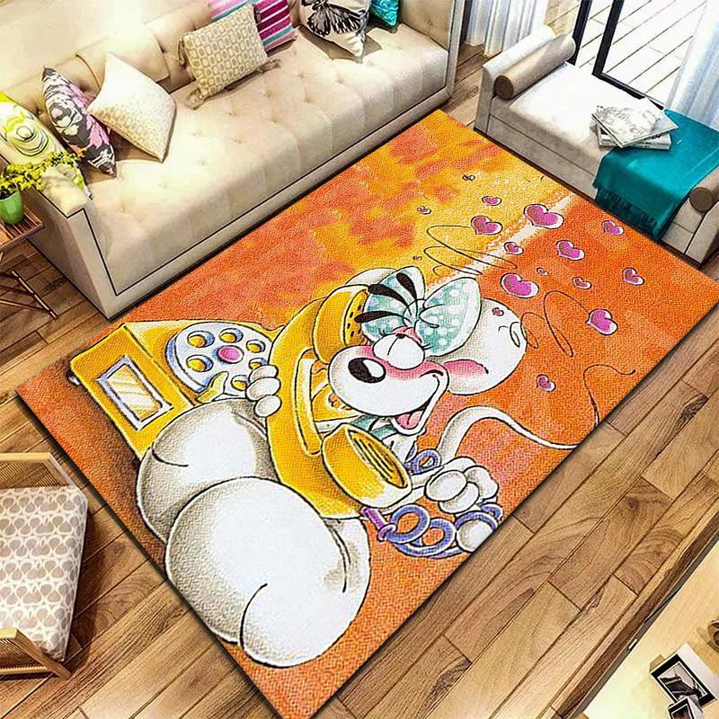Diddl Carpet Rug for Living Room Bedroom Home Sofa Decoration,Kids Play Non-slip Floor Mat