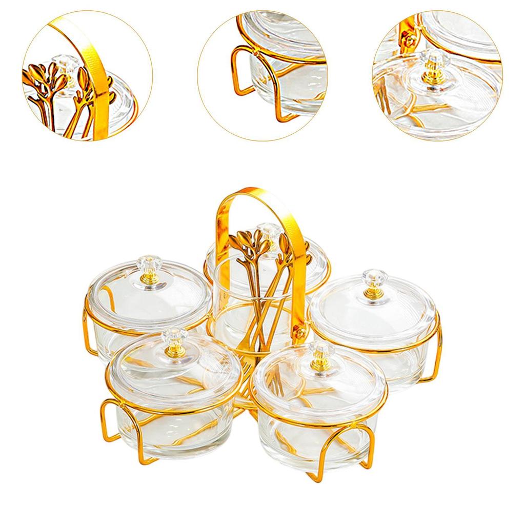 Candy and Nut Dishes Dried Fruit Snack Serving Plate for Candy Cakes Cookies