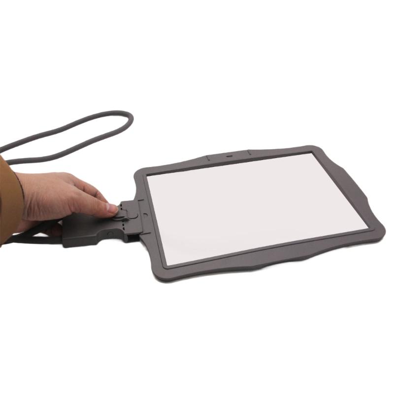 Rechargeable 48 LED Neck Hanging Magnifier with Three Light Adjustable Brightness Magnifier for Senior & Jewelers