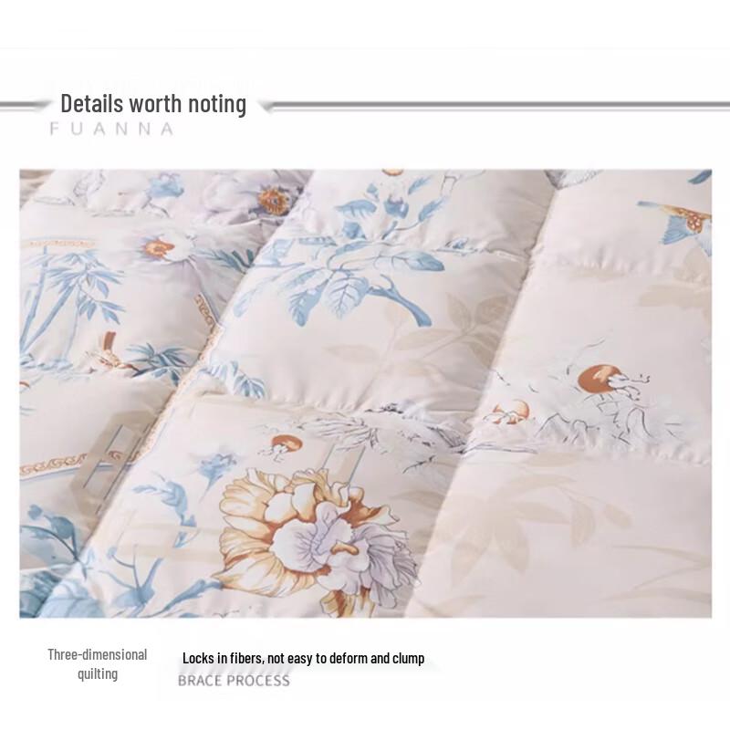 FUANNA 95% Grey Goose Down All-Season Duvet