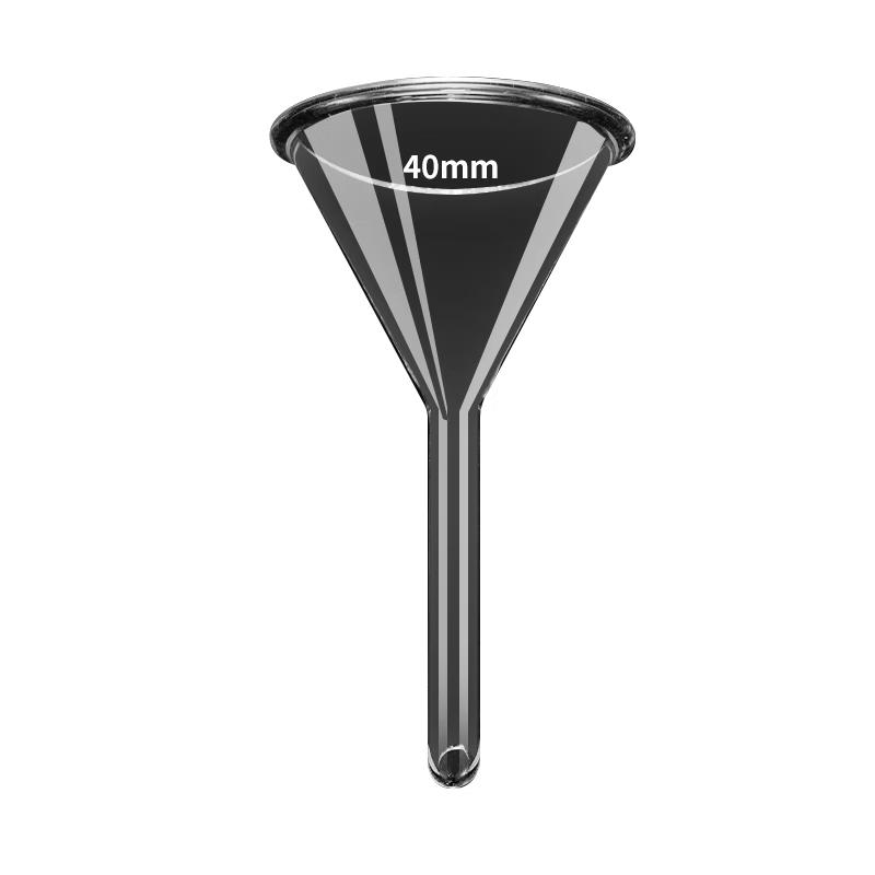 Heisidike High Borosilicate Glass Funnel 40mm