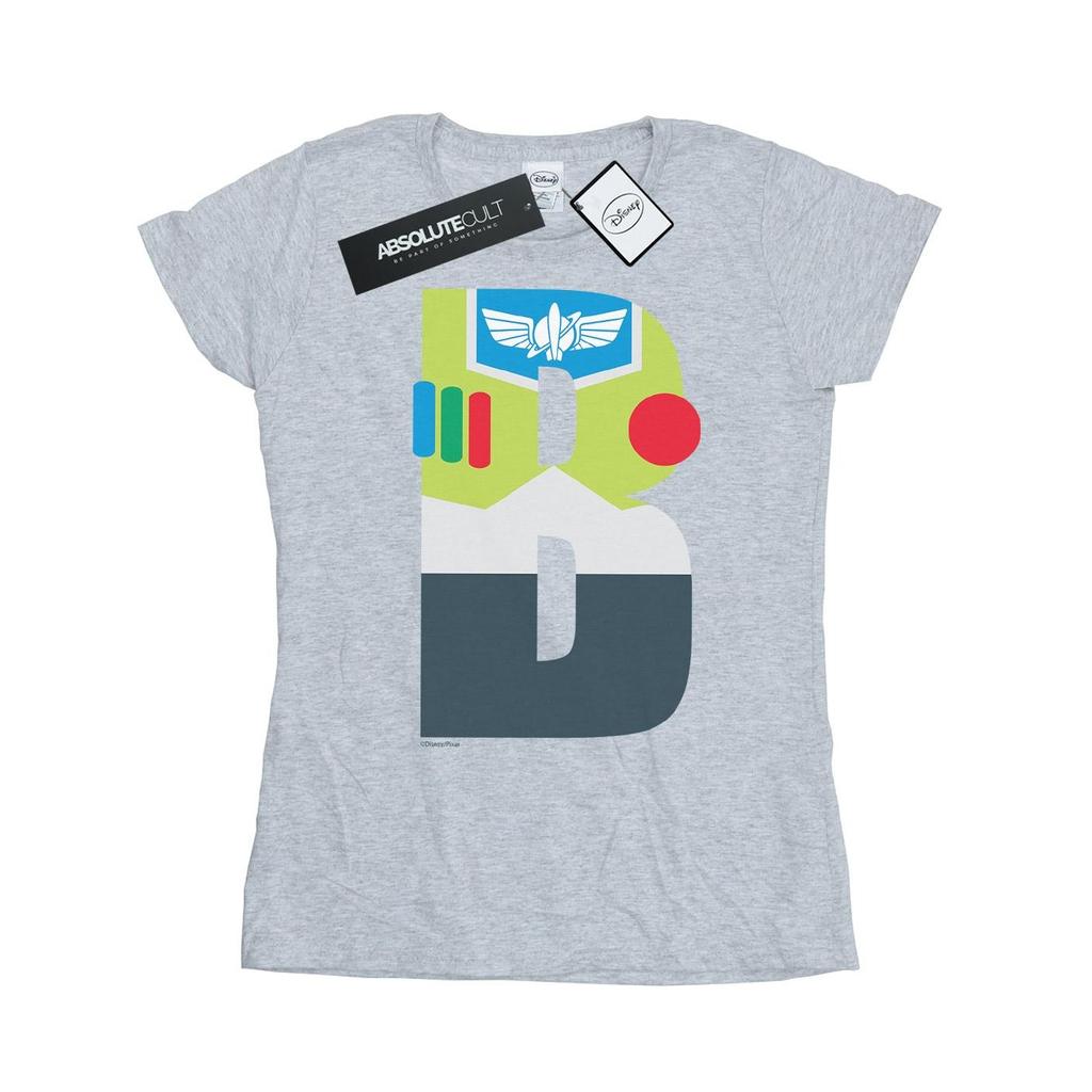 Disney Womens/Ladies Alphabet B Is For Buzz Lightyear Cotton T-Shirt