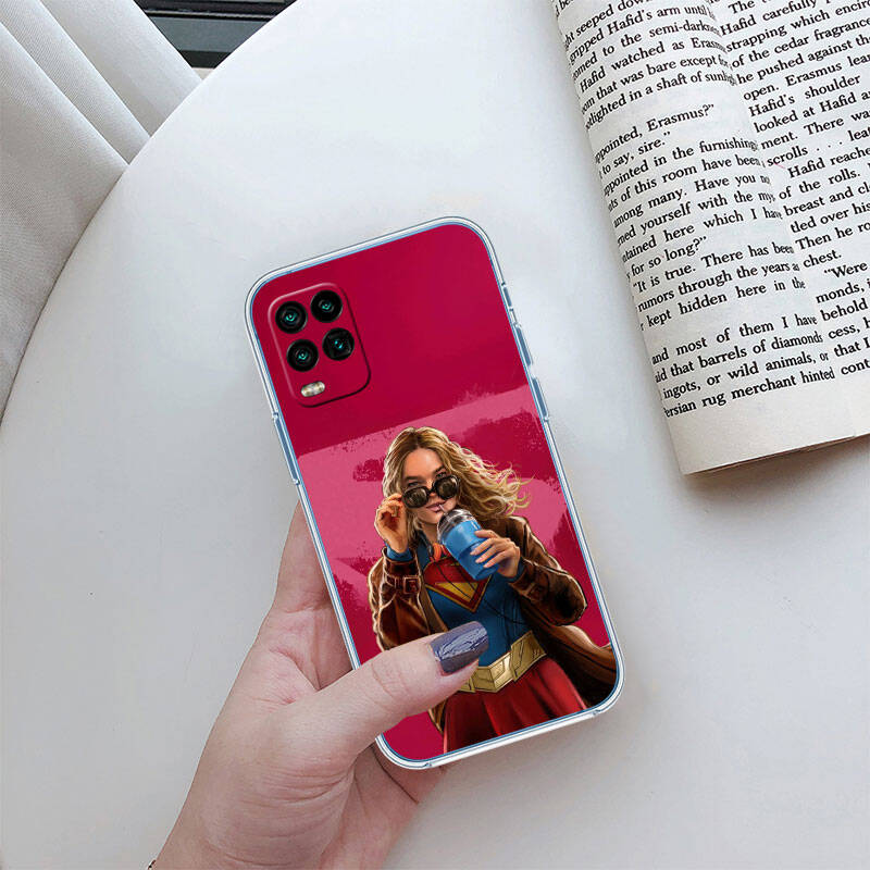 RT28 Supergirl Case for Motorola E7 G6 G7 G8 G9 Plus Power Play G10 G20 G04 E30 E40 E22 E20 E13 E15 G22 G23 G05 G75 G35 G55