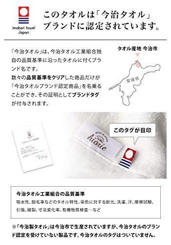 Imabari Handdoek Gecertificeerd Gezicht hiorie Rand Jacquard Lyric Set 4 Diverse 2 Kleuren 01 Gemaakt Japan Merk Sneldrogend Katoen 100