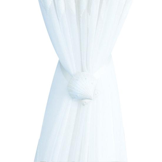 

Магнитная пряжка для штор в виде ракушки, держатель для подхвата, зажим, украшение для спальни